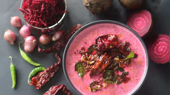 Beetroot Raita