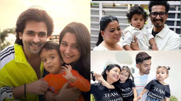 TV celebrities' cutest baby name choices: From Bharti Singh-Harsh Limbachiyaa’s Gola to Nakuul Mehta-Jankee Parekh’s Sufi and Rumi