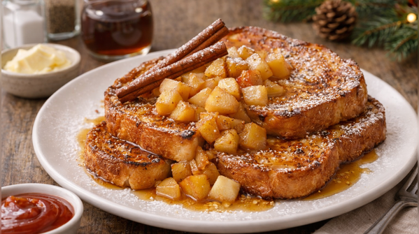 French toast with gentle winter spice