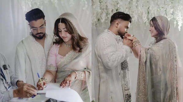 Hina Khan and Rocky Jaiswal