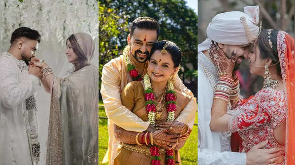 TV stars celebrating their first Christmas together as newlyweds: Hina Khan-Rocky Jaiswal to Jheel Mehta-Aditya Dube