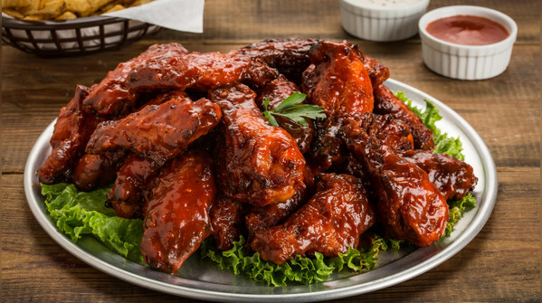 Christmas-spiced Chicken Wings
