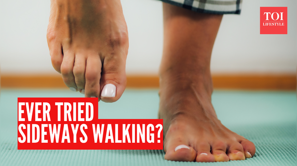 What happens when you practice 'sideways walking'