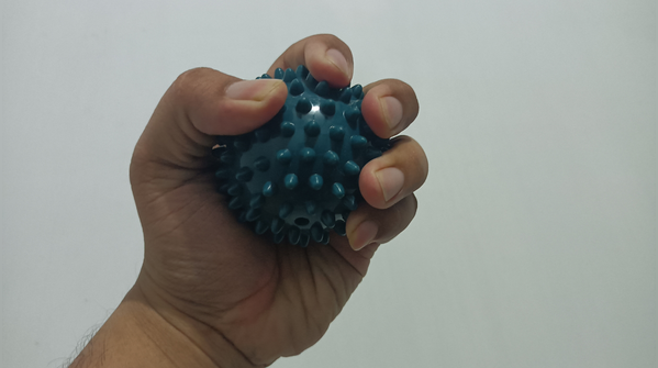 Stronger grip by squeezing