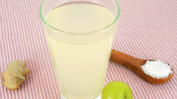 Amla–ginger infused water