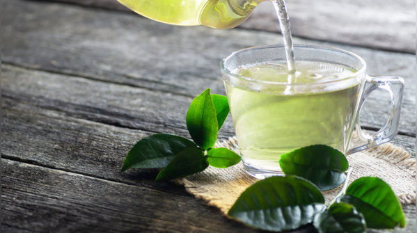 Unsweetened green tea