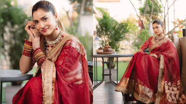 Deep red contemporary classic