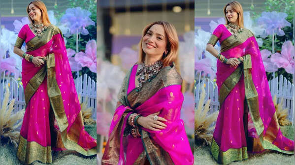 Playful pink silk charm