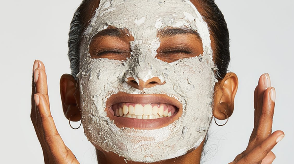 Use clay masks, but don’t overdo them