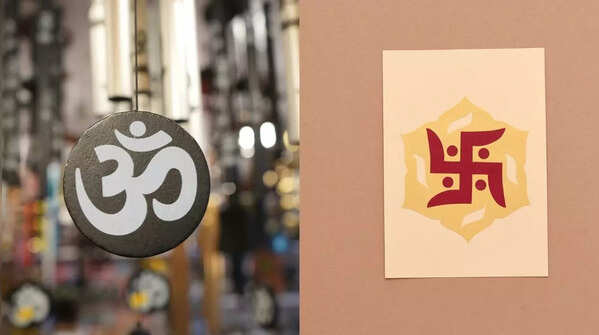 Swastika or Om Symbol