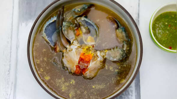 Indian Style Crab Soup