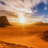Nighttime silence deserts
