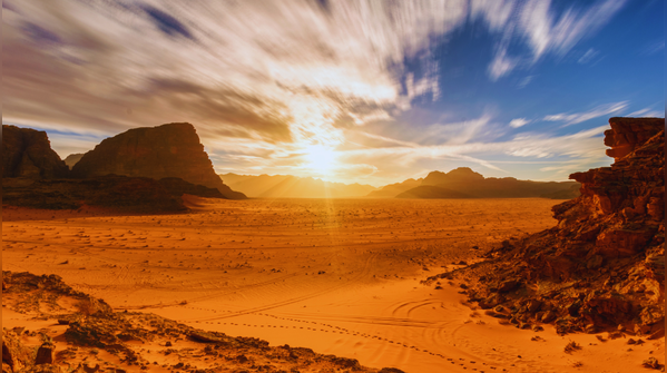 Nighttime silence deserts