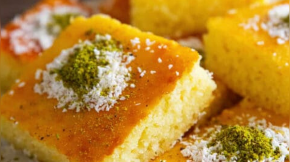 Revani: The semolina sponge