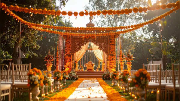 Lavish weddings are still a hit