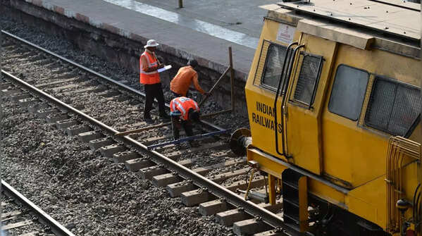 Overhead Electric Equipment is Being Maintained