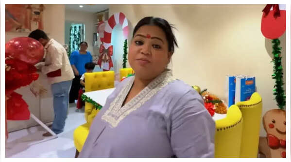 Bharti's excitement for decoration