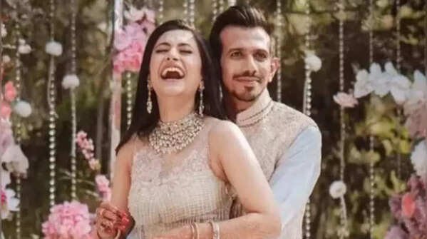 Yuzvendra Chahal and Dhanashree