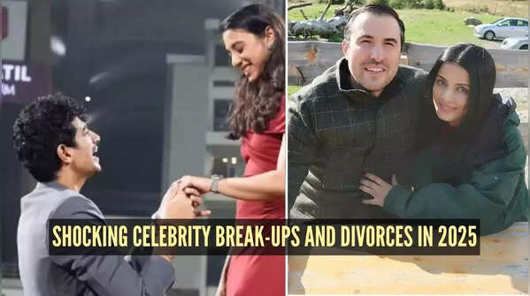 Celebrity break-ups and divorces that made headlines in 2025