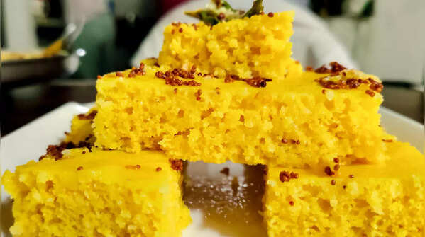 Corn Dhokla