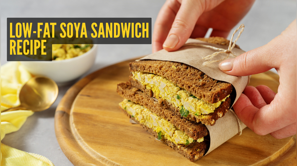 Soya Sandwich for breakfast