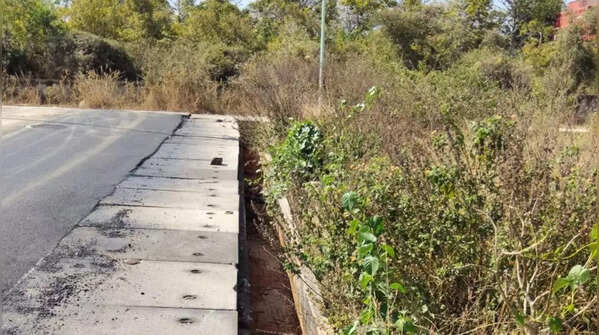 Roads incomplete and obstructed