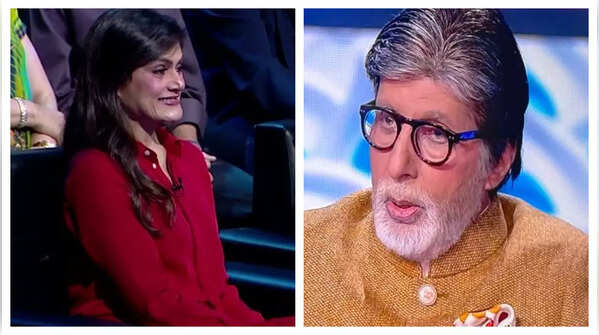 Kumar Mangalam Birla's wife Neeraj complains to Big B - He doesn't listen at all