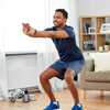 Slow squats with pause