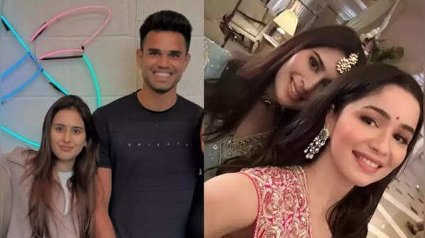 Arjun Tendulkar and Saaniya Chandhok