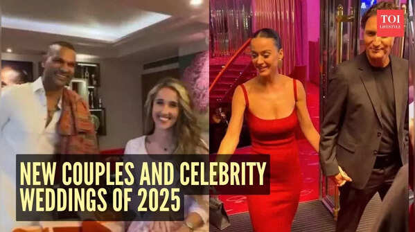 New couples and celebrity weddings of 2025