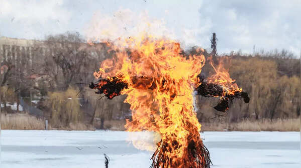 Burning “Pappanji” Effigy – India (Kerala)