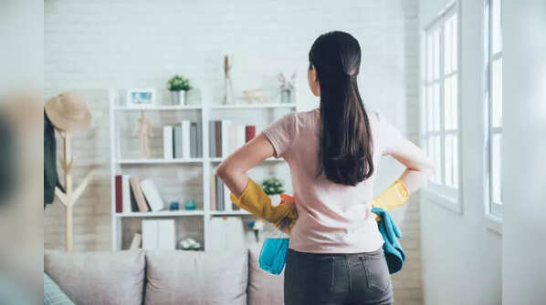 1. Clean your space before the clock strikes twelve