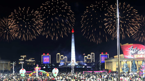 New year's eve North Korea