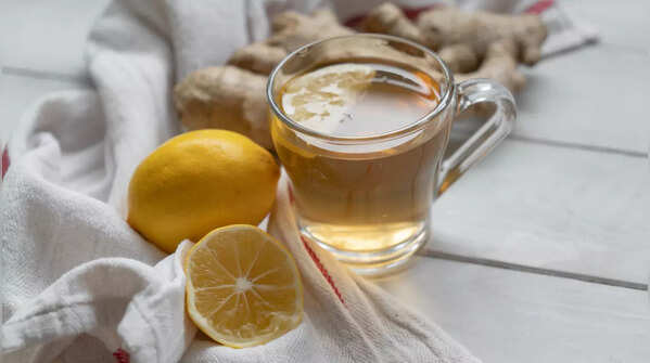 Green Tea with Lemon Detox Drink