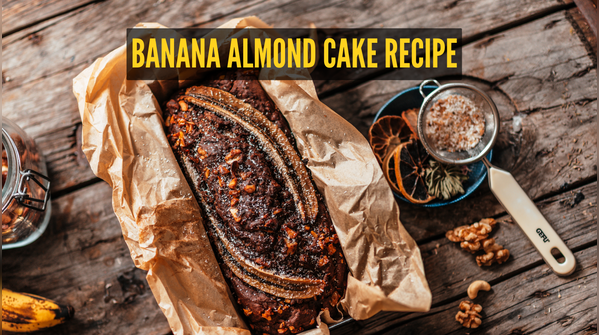 Easy Banana Almond Cake Recipe