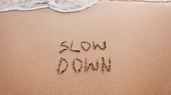 They slow themselves down on purpose
