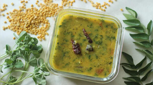 Dinner: Bathua Dal