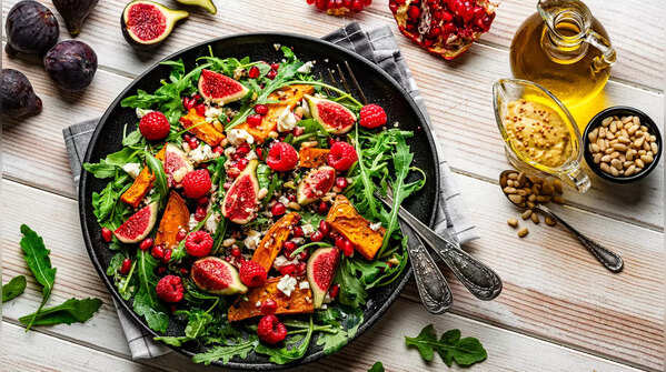 Winter Salad with Amaranth