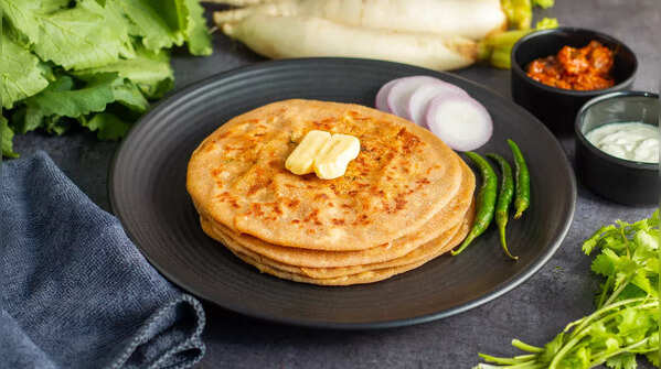 Breakfast: Mooli ka Paratha