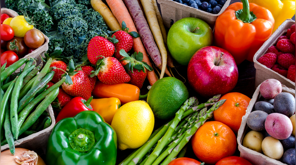 Ignoring fruits and vegetables unless dieting