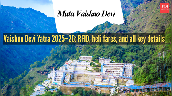 Vaishno Devi Yatra 2025–26: RFID card rules, smart lockers, helpline numbers and helicopter fare revision