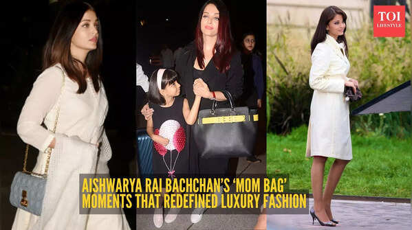 Aishwarya’s handbag collection is telling a story