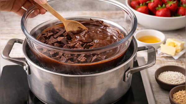 How to melt chocolate properly