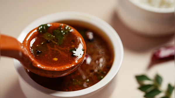 Rasam with Rice
