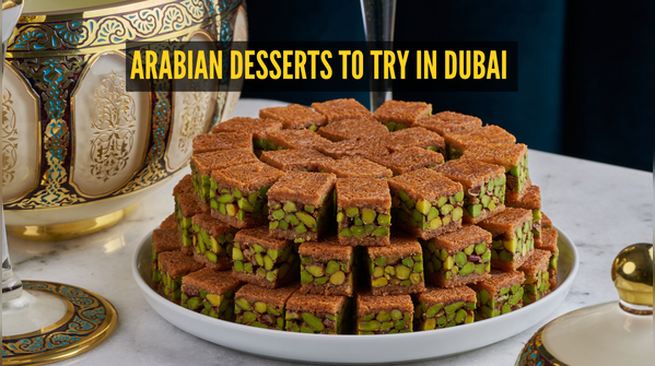 Desserts one can't miss in Dubai
