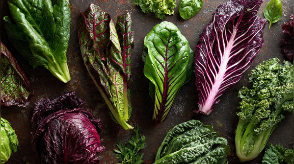 Spinach and leafy greens