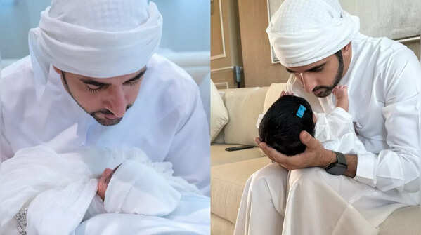 When he welcomed baby girl Hind