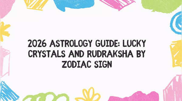 2026 Astrology Guide: Lucky Crystals and Rudraksha by Zodiac Sign