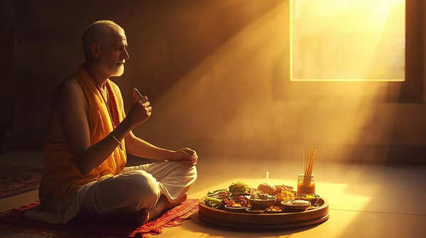 Do what your grandparents did-sit cross-legged and eat
