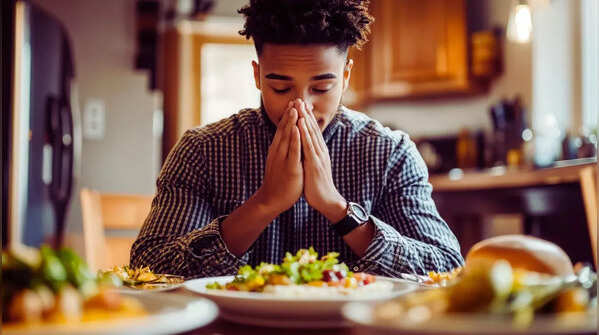 Eat with a sense of gratitude